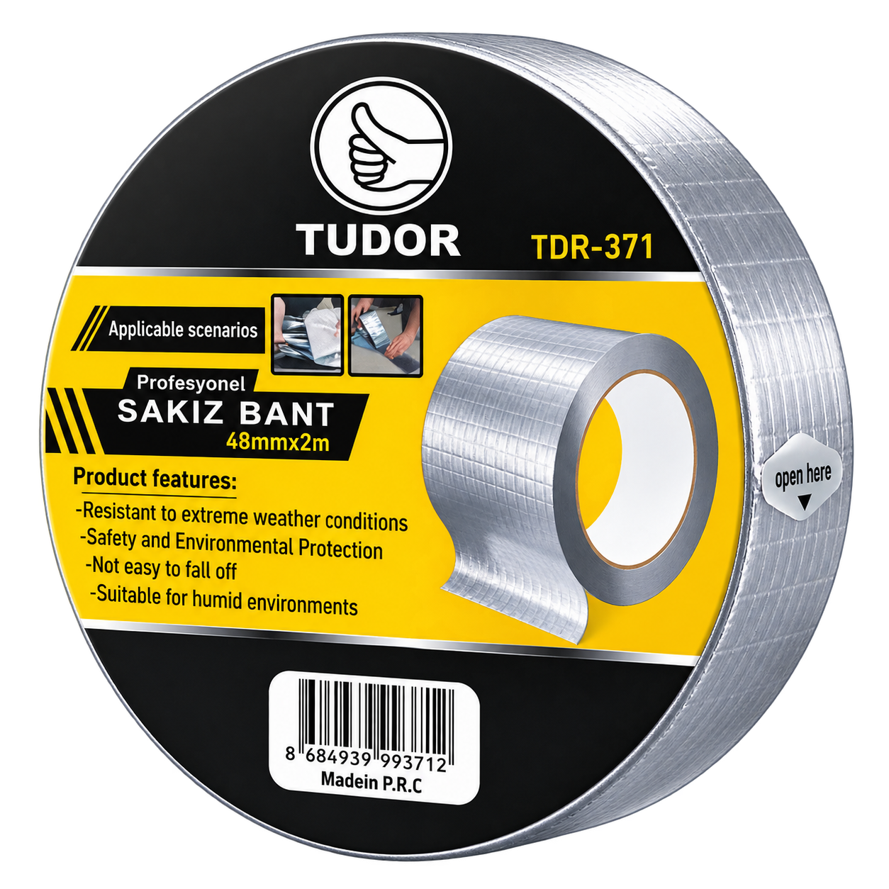 TUDOR SIZDIRMAZ SAKIZ BANT ( 48 MM - 2 MT )